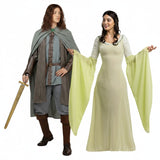 Conjunto de Aragorn e Arwen O Senhor dos Anéis