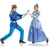 Fatos de casal Príncipe Encantado e Princesa Cinderela