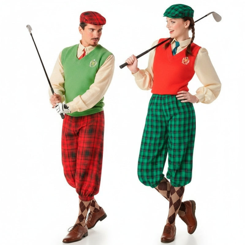 Fatos de casal Jogadores de Golfe