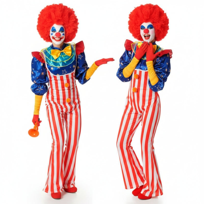 Fatos de casal Palhaços Americanos