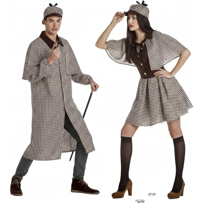 Par de Detectives Sherlock