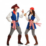 Fantasia de Casal Pirata Jack e Jackeline