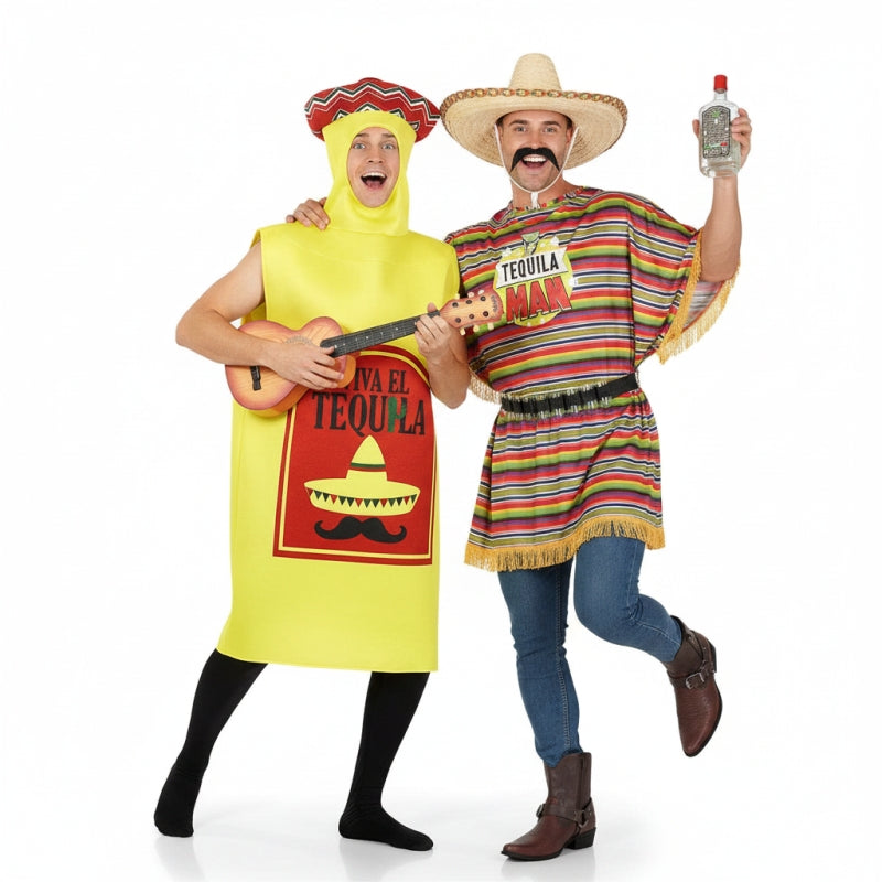 Fatos de Garrafa de Tequila e Tequila Man