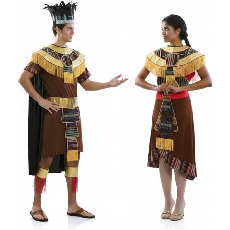 Fatos de casal Astecas