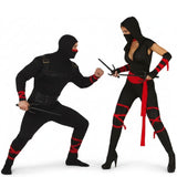Fatos de casal Guerreiros Ninja