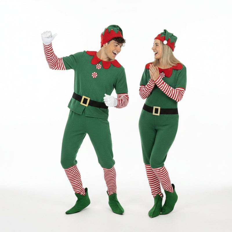 Fatos de casal Duendes de Natal
