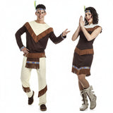 Fatos de casal Índios cherokee