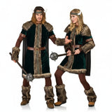 Fatos de casal Vikings Nórdicos