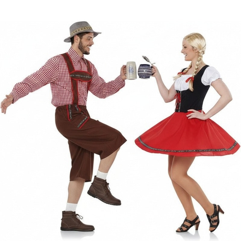 Fatos de casal Tiroleses