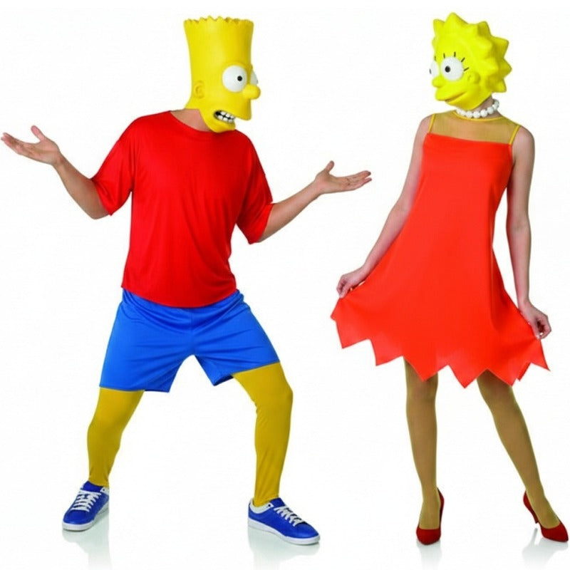 Fatos de casal Bart e Lisa Simpson