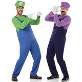 Fatos de casal Super Luigi e Waluigi
