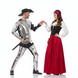 Fatos de casal Dom Quixote e Dulcinea
