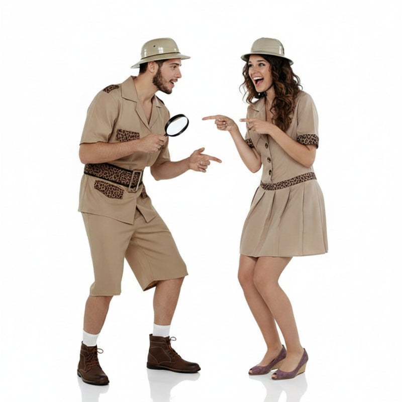 Fatos de casal Exploradores da Selva