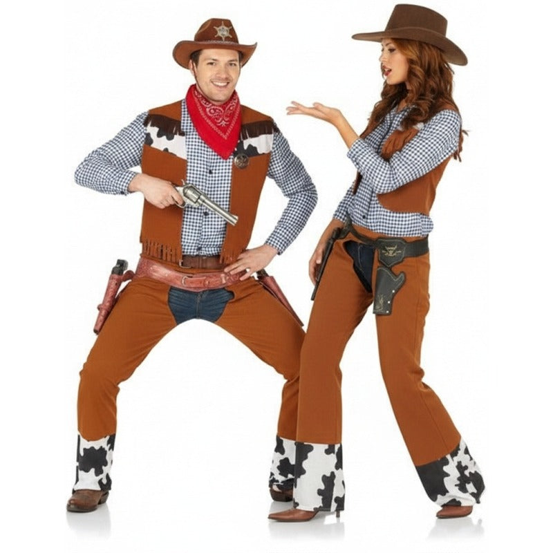 Fatos de casal Cowboy rodeio