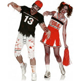 Fatos de casal Futebol americano zombies