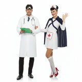 Fatos de casal Médicos hospital