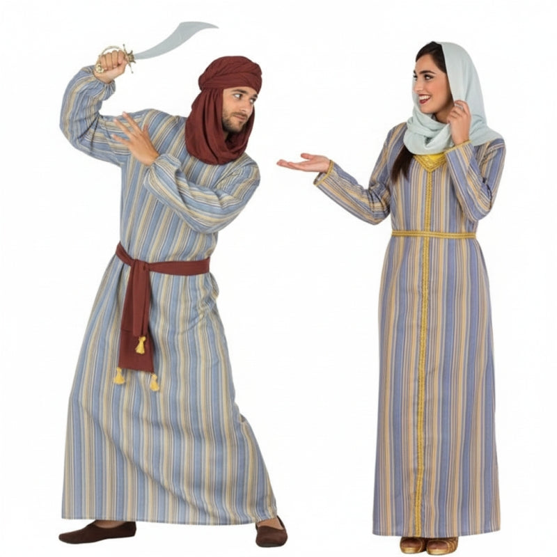 Fatos de casal Árabes do deserto