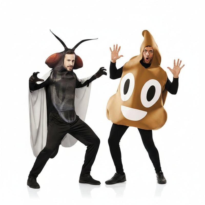 Fatos de casal Mosca e Cocô