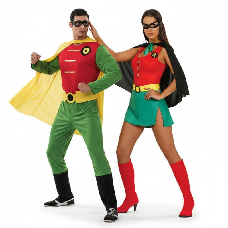 Fatos de casal Super-heróis Robin