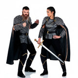 Fatos de casal guerreiros viking