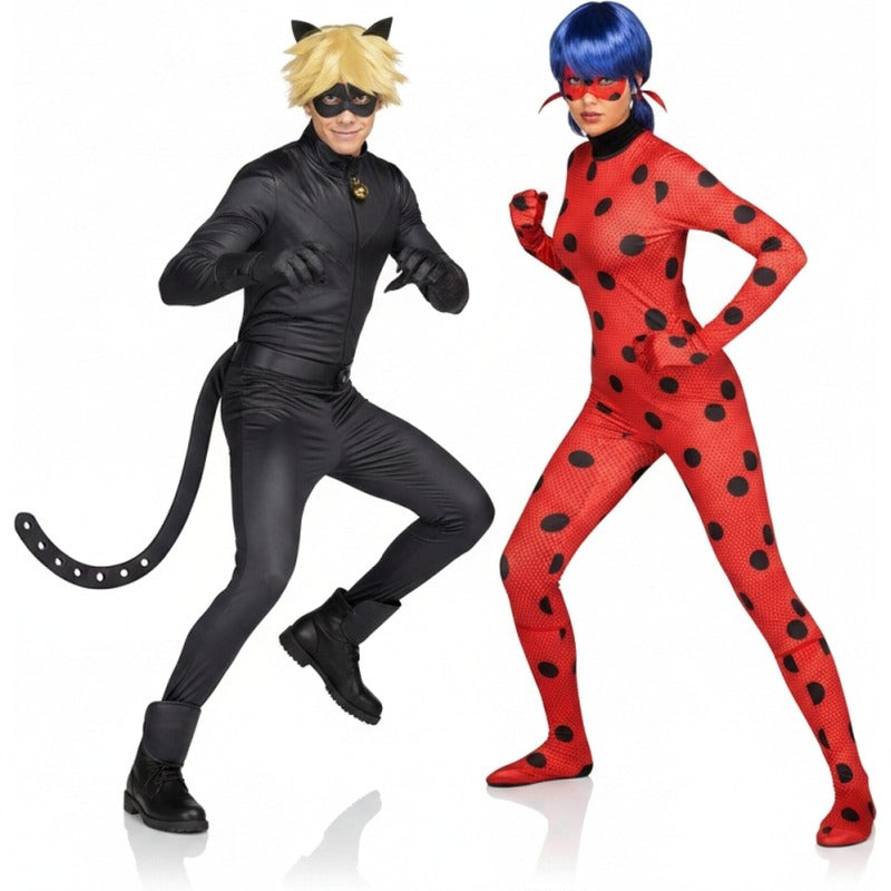 Fatos de casal Ladybug e Cat Noir
