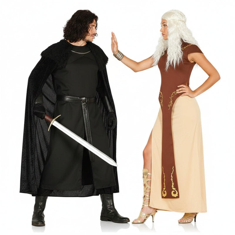 Fatos de casal Jon Snow e Daenerys Targaryen
