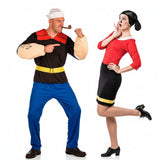 Fatos de casal Popeye e Olivia