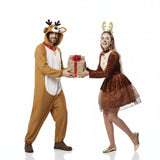 Fatos de casal Renas de Natal