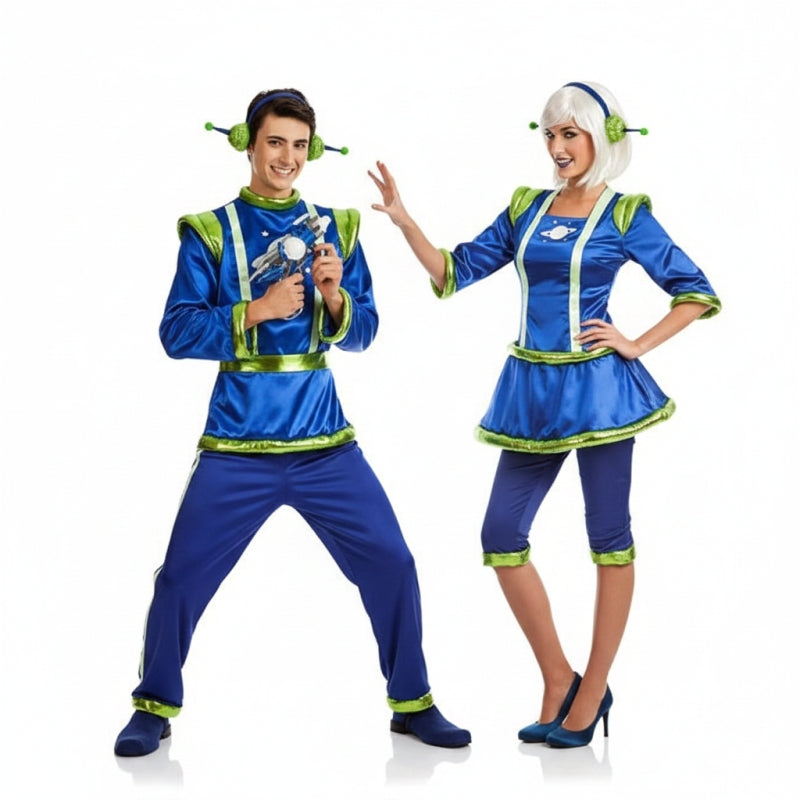 Fatos de casal alienígena