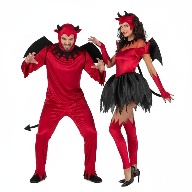 Fatos de casal Diabos do Inferno