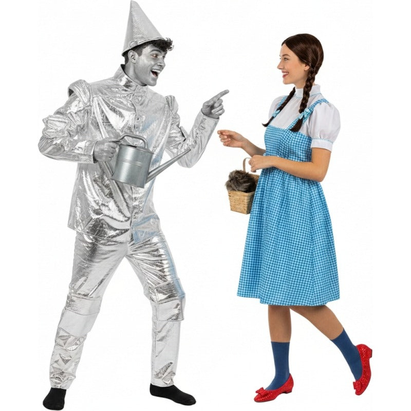 Fatos de casal Homem de Lata e Dorothy de O Feiticeiro de Oz
