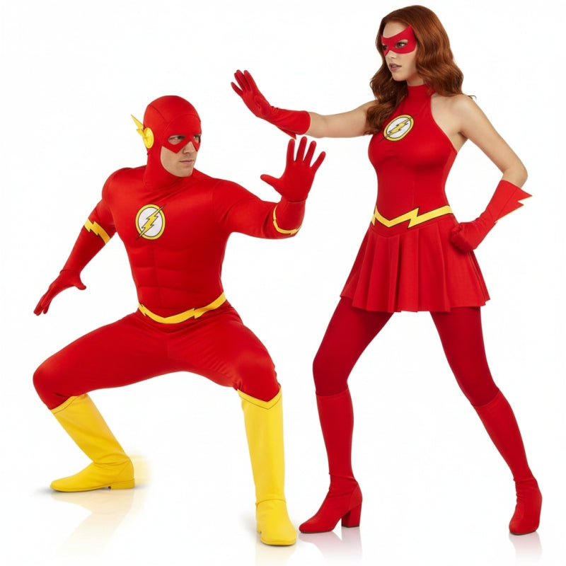 Fatos de casal Super-heróis Flash