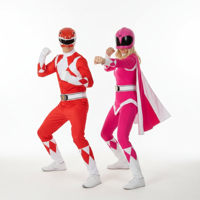 Fatos de casal Power Rangers