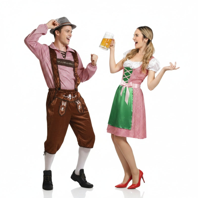 Fatos de casal Bávaros Clássicos Oktoberfest