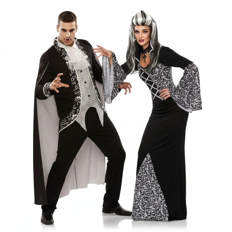 Fatos de casal Vampiros Góticos