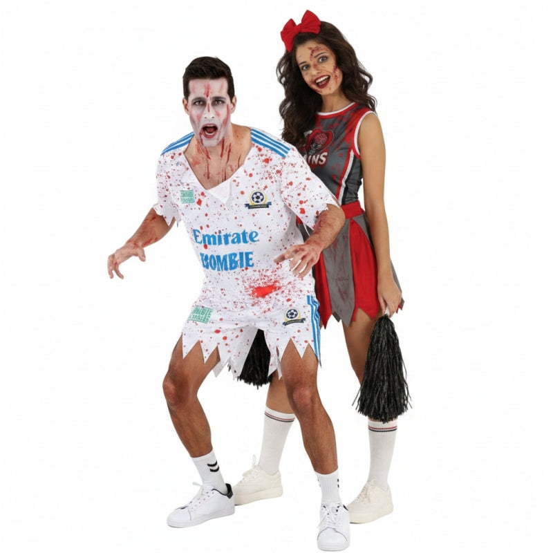 Fatos de casal Futebol Zombies
