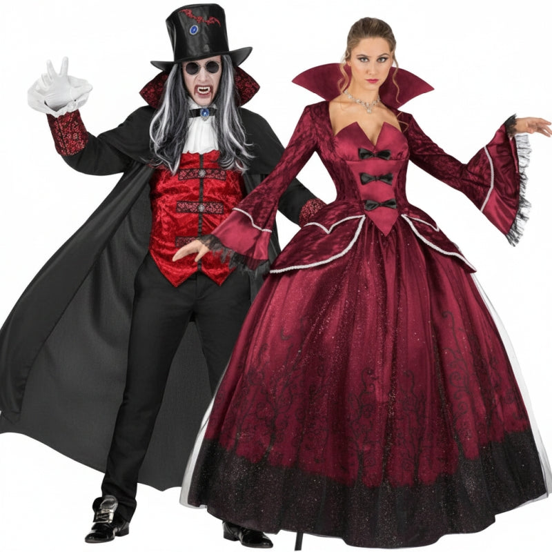 Fatos de casal Condes Vampiros