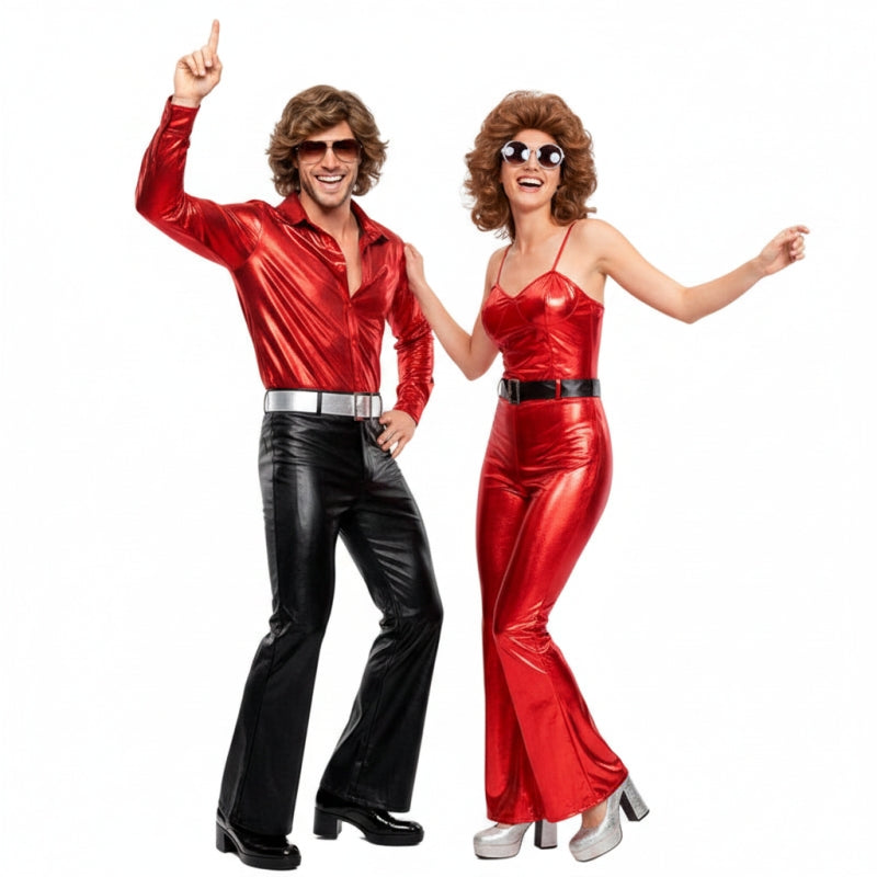 Par de Disco Vermelho