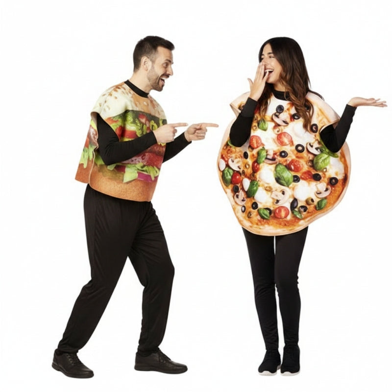 Fatos de casal Comida Rápida