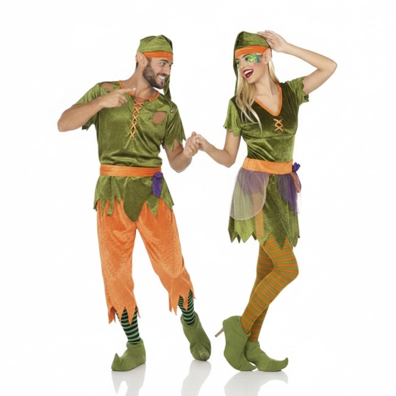 Fatos de casal Elfos da floresta