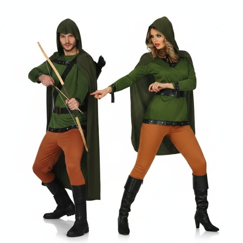 Fatos de casal Arqueiros florestais