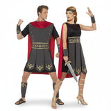 Fatos de casal Soldados pretos romanos