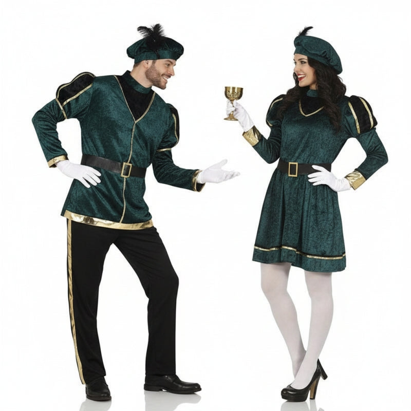 Fatos de casal Pajens Verdes dos Reis Magos