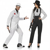 Fatos de casal Gangsters Nova Iorque