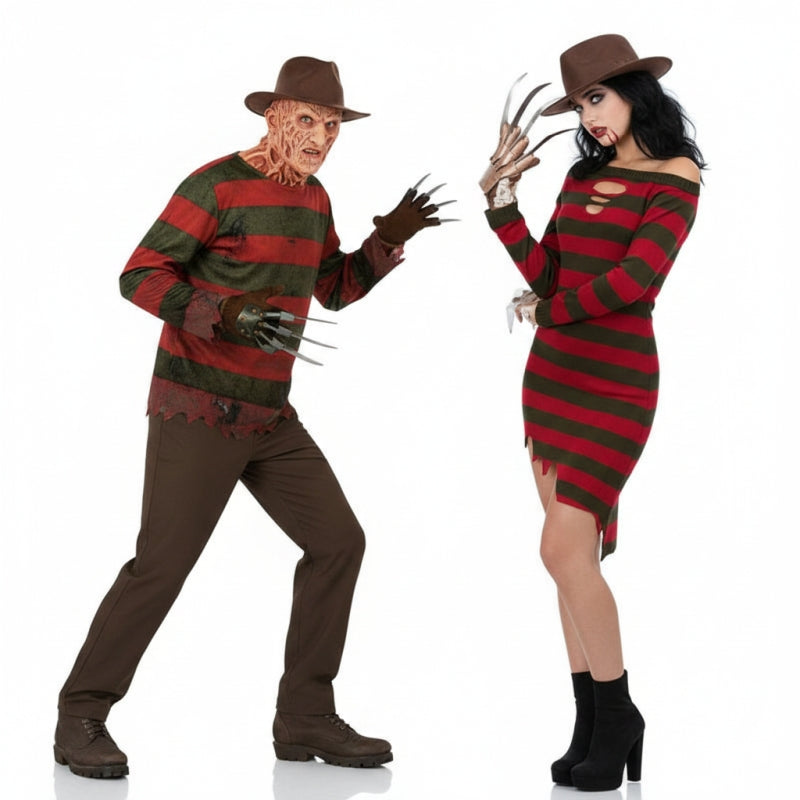 Fatos de casal Freddy Krueger de luxo
