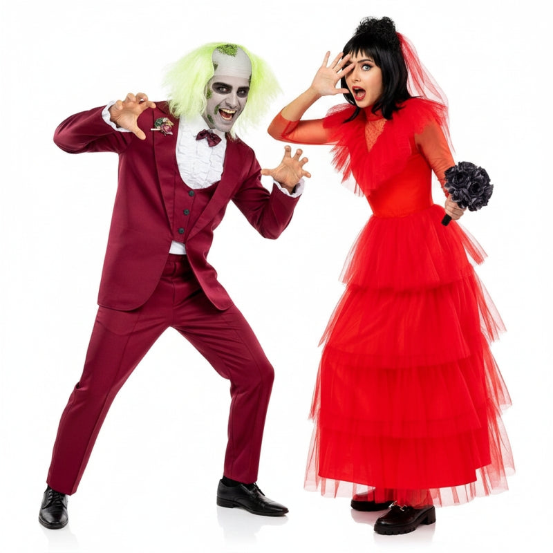 Fatos de casal Noivos Beetlejuice
