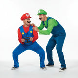 Fatos de casal Mario Bros e Luigi da Nintendo