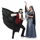 Fatos de casal Conde Drácula e a Vampira Marishka