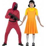 Fatos de casal Jogadores Squid Game
