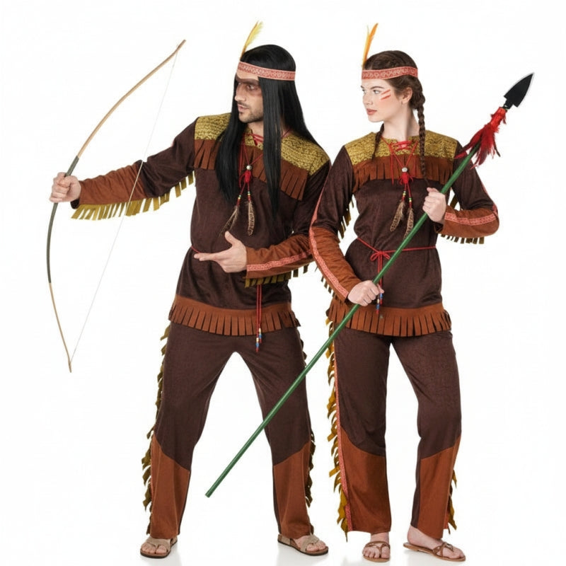 Fatos de casal Índios Arapahoe
